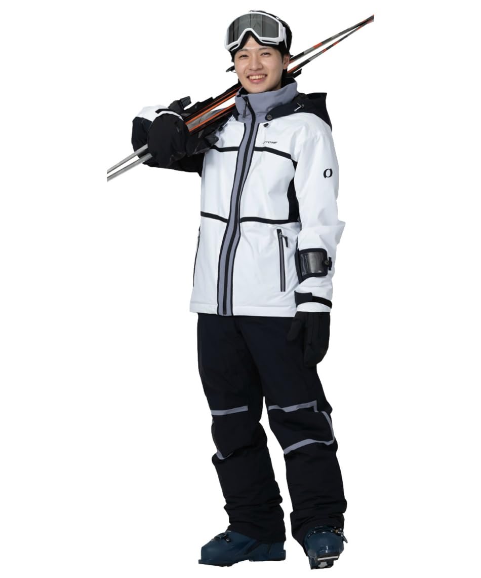 【メンズM /20〜21モデル】オンヨネ　スキーウエア　セットアップ　ブラック オンヨネ オンヨネ(ONYONE) スキーウェア 上下セット メンズ SUIT